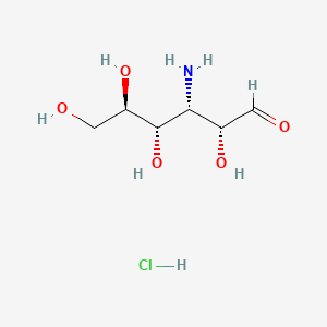 Chemical structure of Kanosamine (hydrochloride)