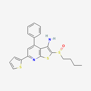 Chemical structure of SW033291