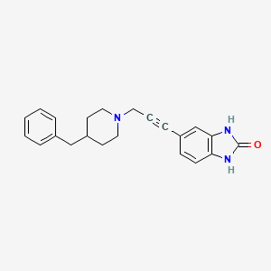 Chemical structure of TCS 46b