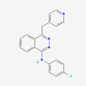 Chemical structure of Vatalanib