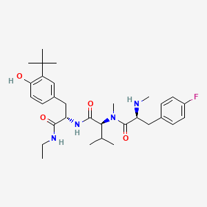 Chemical structure of MA 2029