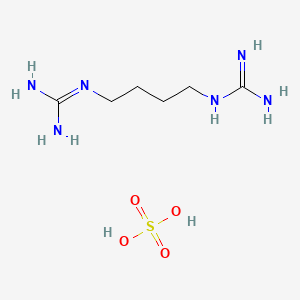 Chemical structure of Arcaine sulfate