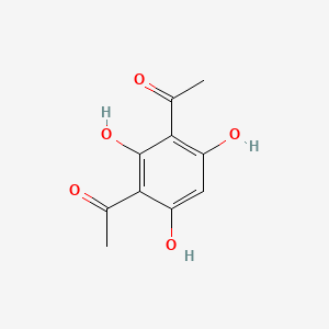 Chemical structure of 2,4-Diacetylphloroglucinol