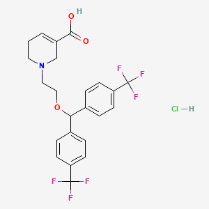 Chemical structure of CI 966 hydrochloride