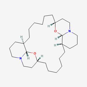 Chemical structure of Xestospongin C