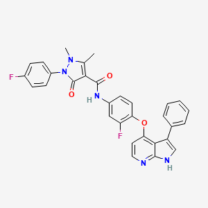 Chemical structure of NPS-1034