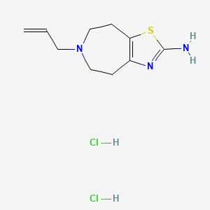 Chemical structure of B-HT 920