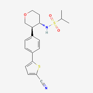 Chemical structure of PF 4778574