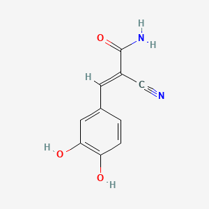 Chemical structure of AG 99