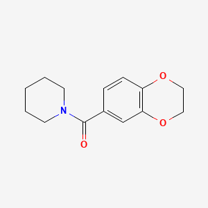 Chemical structure of CX 546