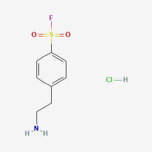 Chemical structure of AEBSF·HCl