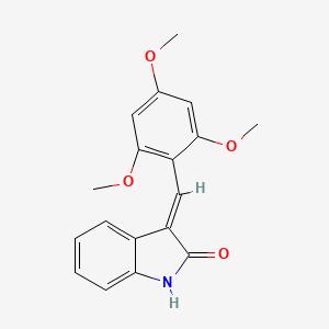 Chemical structure of IC261