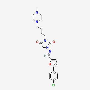 Chemical structure of Azimilide