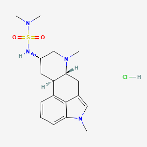 Chemical structure of Mesulergine hydrochloride
