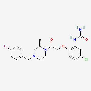 Chemical structure of BX 471