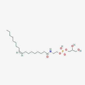 Chemical structure of Glycerophospho-N-Oleoyl Ethanolamine