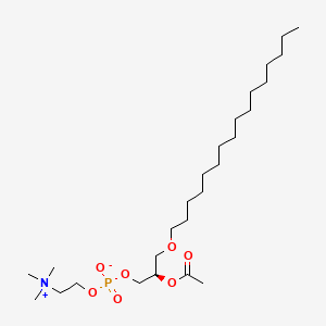 Chemical structure of PAF (C16)