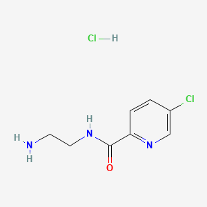 Chemical structure of Lazabemide hydrochloride