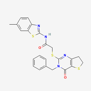 Chemical structure of IWP-2-V2