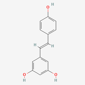 Chemical structure of Resveratrol