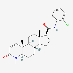Chemical structure of Cl-4AS-1