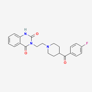 Chemical structure of Ketanserin