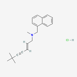Chemical structure of Terbinafine HCl