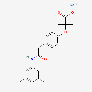 Chemical structure of Efaproxiral Sodium