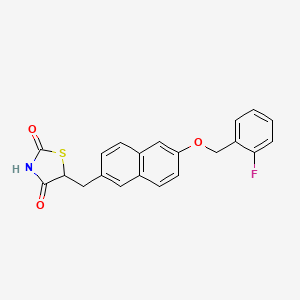 Chemical structure of MCC-555