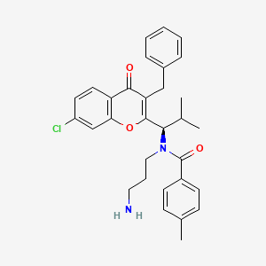 Chemical structure of SB743921