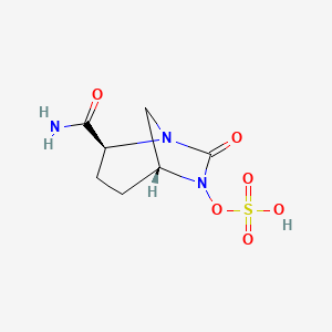 Chemical structure of Avibactam