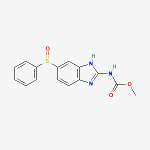 Chemical structure of Oxfendazole