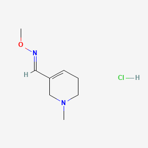 Chemical structure of Milameline hydrochloride