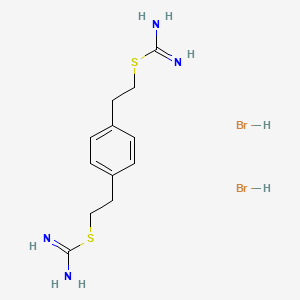 Chemical structure of 1,4-PBIT dihydrobromide