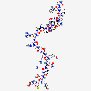 Chemical structure of Bombinakinin-GAP