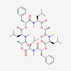 Chemical structure of PF 1022A