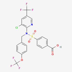 Chemical structure of RQ-00203078