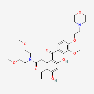 Chemical structure of KW-2478