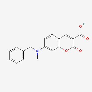 Chemical structure of 7ACC2