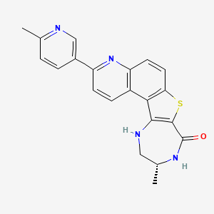 Chemical structure of PF-3644022