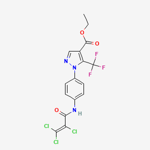 Chemical structure of Pyr3