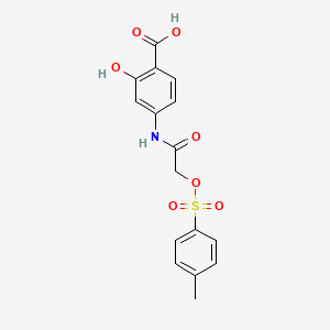 Chemical structure of NSC 74859