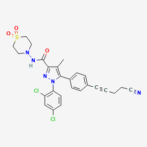 Chemical structure of AM6545