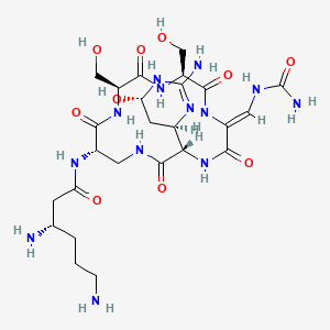 Chemical structure of Viomycin