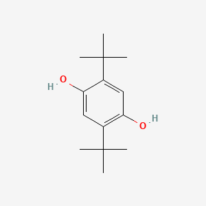 Chemical structure of BHQ