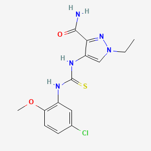 Chemical structure of FPH2 (BRD-9424)