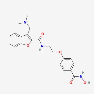 Chemical structure of Abexinostat