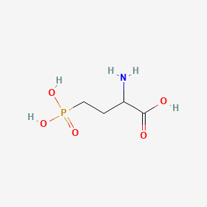 Chemical structure of DL-AP4