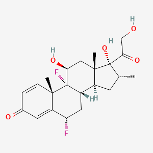 Chemical structure of Flumethasone