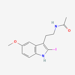 Chemical structure of 2-Iodomelatonin